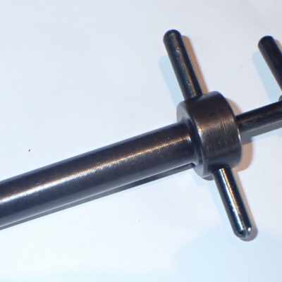 Tastenspannung/ serraggio a chiave 5 mm,HEX 9 mm.